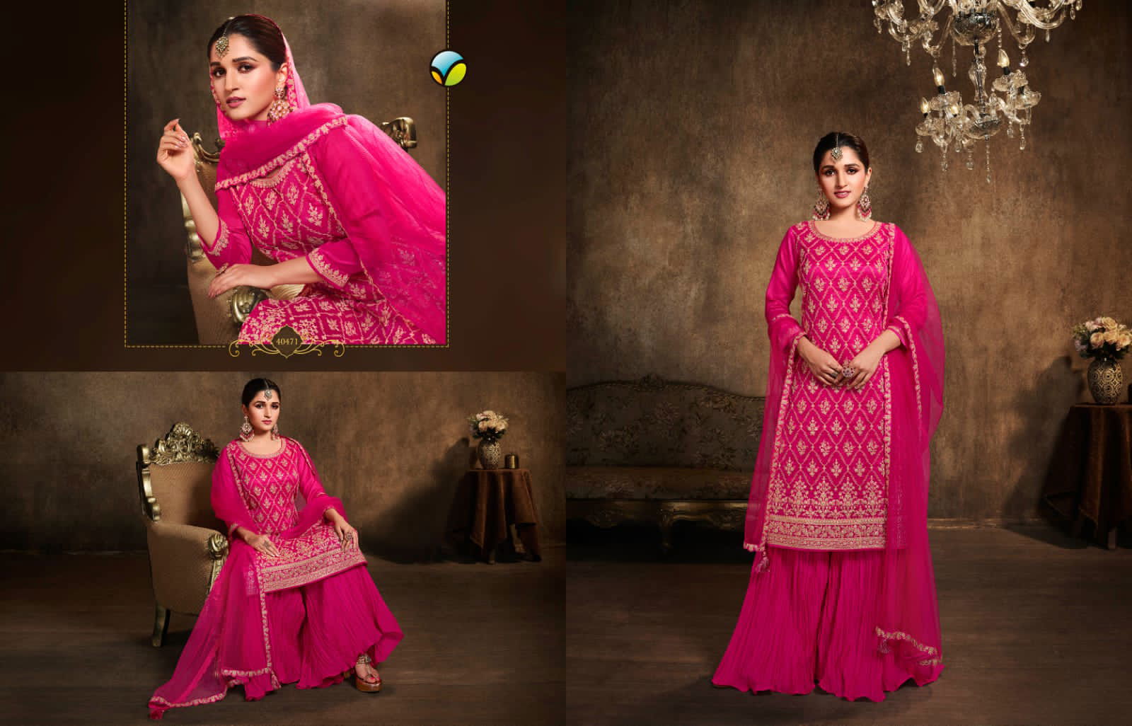 Vinay Tumbaa Raas Wholesale Readymade Party Wear Suits